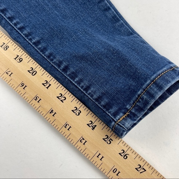 Aeropostale Jeggings Girls 6 Short Blue Denim - Picture 7 of 10